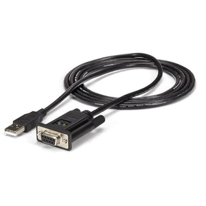 6FT USB TO SERIAL RS232 ADAPTER USB TO RS232 DB9 CONVERTER CABLE