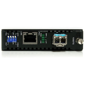 GIGABIT ETHERNET FIBER MEDIA CONVERTER GBE COPPER TO SM FIBER