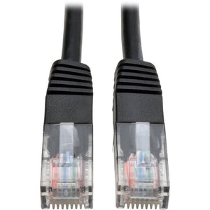 15FT CAT5E BLACK PATCH CABLE CAT5 MOLDED RJ45 M/M 350MHZ PVC UTP