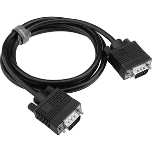 10FT COAX VGA MONITOR CABLE HIGH RES HD15 MALE TO MALE