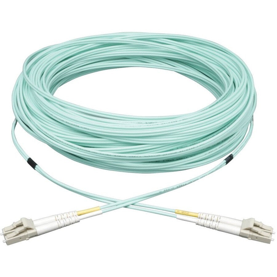 8M 26FT 10GB DUPLEX FIBER OM3 50/125 LSZH PATCH CABLE LC/LC AQUA