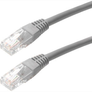 1FT CAT5E GREY MOLDED PATCH CABLE