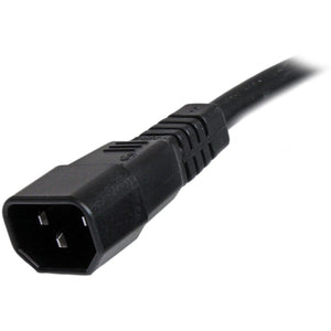6FT COMPUTER POWER CORD C14 TO C15 AC POWER PC EXTENSION CABLE