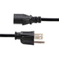 12FT COMPUTER POWER CORD NEMA 5-15P TO C13 AC POWER MONITOR CABLE