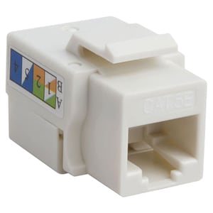 CAT5E KEYSTONE JACK PUNCH DOWN WHITE