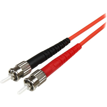 1M MULTIMODE FIBER OPTIC CABLE OM2 LC/ST 50/125 LSZH FIBER CABLE