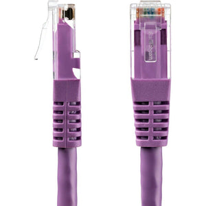 15FT PURPLE CAT6 ETHERNET CABLE RJ45 UTP PATCH CABLE GIGABIT LAN