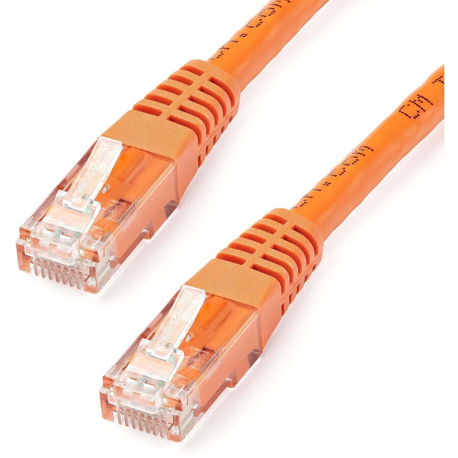 20FT ORANGE CAT6 ETHERNET CABLE RJ45 UTP PATCH CABLE GIGABIT LAN