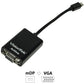 MINI DISPLAYPORT TO VGA ACTIVE ADAPTERM/F