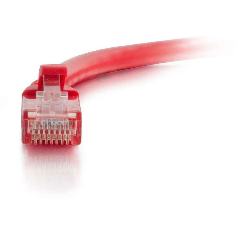 2FT CAT6 RED SNAGLESS PATCH CABLE