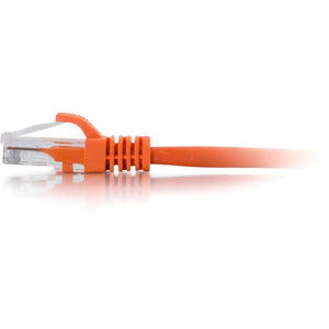 2FT CAT6 ORANGE SNAGLESS PATCH CABLE