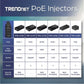 TPE-115GI GIGABIT POE INJECTOR FULL DUPLEX ENET SPEED