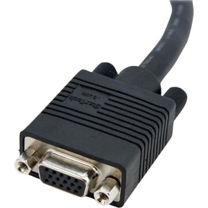 25FT COAX HIGH RES VGA MONITOR EXTENSION CABLE HDDB15 M/F
