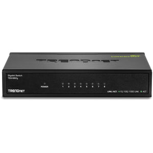 8PORT GIGABIT GREENNET SWITCH GREEN METAL