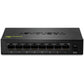 8PORT GIGABIT GREENNET SWITCH GREEN METAL