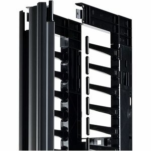 VALUELINE VERTICAL CABL MANAGER FOR 2 & 4 POST RACK 84INX6IN 1SIDED