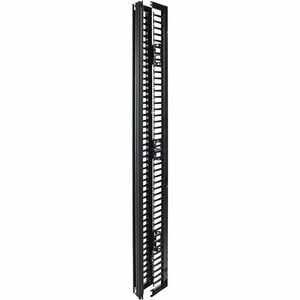 VALUELINE VERTICAL CABL MANAGER FOR 2 & 4 POST RACK 84INX6IN 1SIDED