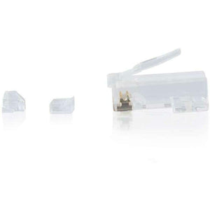 RJ45 CAT6 MODULAR PLUG 100PK TAA