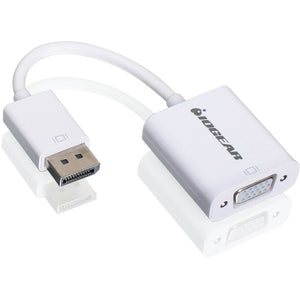 DISPLAYPORT TO VGA ADAPTER CONNECTS IMAC /MACBOOK TO PROJECTOR