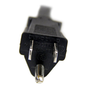 4FT COMPUTER POWER CORD NEMA 5-15P TO C13 AC POWER MONITOR CABLE