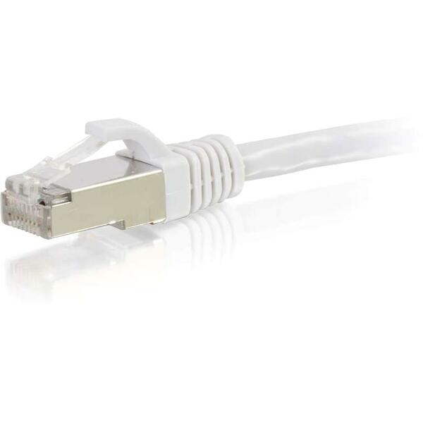 10FT CAT6 WHITE SNAGLESS SHIELDED PATCH CABLE