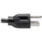 20FT COMPUTER POWER CORD 18AWG 10A 125V 5-15P TO C13