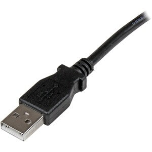 LEFT ANGLE USB A TO B CABLE 3FT USB 2.0 PRINTER CABLE CORD