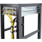 VERTICAL CABLE MANAGEMENT D-RING SERVER RACK WIRE MANAGEMENT