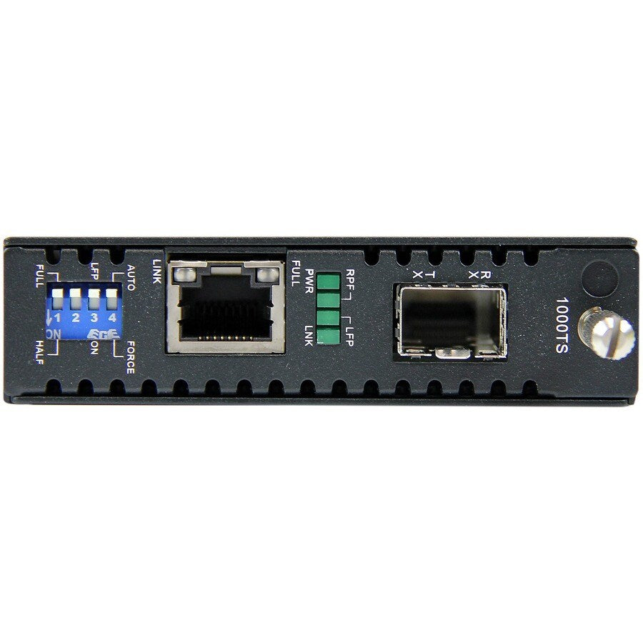 GIGABIT ETHERNET FIBER MEDIA CONVERTER FIBER TO ETHERNET W/ SFP