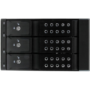 HARD DRIVE BAY MOBILE RACK 3.5 SATA SAS HDD TRAYLESS HOT SWAP