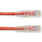 25FT RED CAT6 550MHZ PATCH CABL E UTP CM LOCKING SNAGLESS