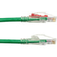 1FT GREEN CAT6 550MHZ PATCH CAB LE UTP CM LOCKING SNAGLESS