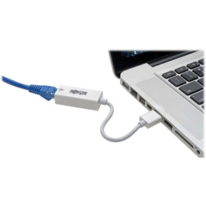 USB TO GIGABIT ENET ADAPTER USB 3.0 SUPERPEED WHITE 10/100/1000
