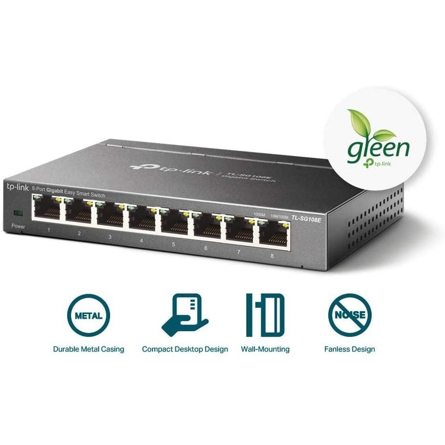 8PORT GIGABIT EASY SMART SWITCH