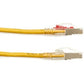 10FT YELLOW CAT6 250MHZ PATCH C ABLE F/UTP CM LOCKING SNAGLESS