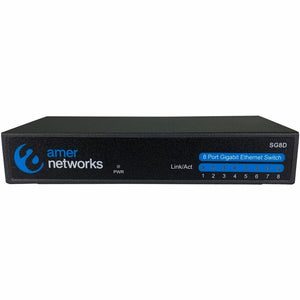 8PORT GIGABIT ENET SWITCH METALPERP