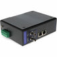 1GBS 2 RJ-45 TO 2 ST PORT INDUSTRIAL MEDIA CONVERTER