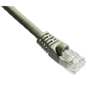 1FT CAT5E GRAY MOLDED BOOT PATCH CABLE 350MHZ