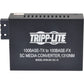 SC SINGLE MODE MEDIA CONVERTER 10/100 RJ45/SC