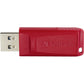 128GB FLASH DRIVE USB 2.0 RED STORE N GO 98525