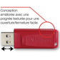 128GB FLASH DRIVE USB 2.0 RED STORE N GO 98525