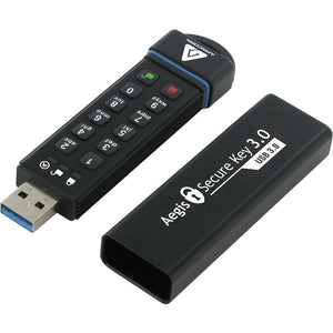 30GB 256BIT AES XTS HARDWARE ENCRYPTED SECURE USB 3.0 MEMORY KEY