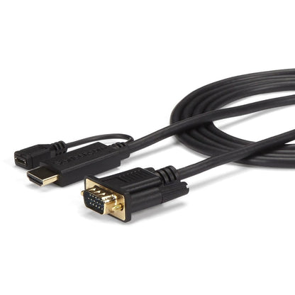 6FT HDMI TO VGA CABLE ADAPTER ACTIVE HDMI TO VGA CONVERTER CORD