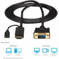 6FT HDMI TO VGA CABLE ADAPTER ACTIVE HDMI TO VGA CONVERTER CORD