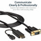 6FT HDMI TO VGA CABLE ADAPTER ACTIVE HDMI TO VGA CONVERTER CORD