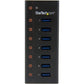 7 PORT USB 3.0 HUB METAL TAA POWERED MOUNTABLE USB SPLITTER HUB