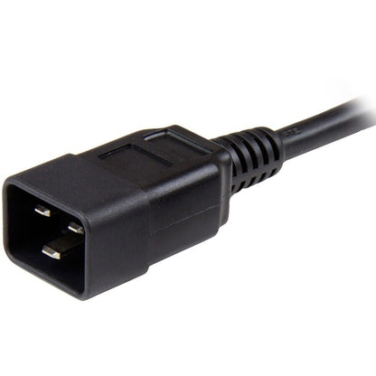 3FT POWER EXTENSION CORD C13 TO C20 COMPUTER MONITOR POWER CABLE