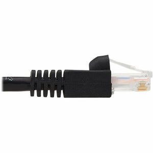 3FT CAT6 CAT6A PATCH CABLE 10G AUGMENTED SNAGLESS RJ45 M/M BLACK