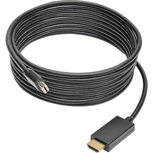 12FT MINI DPORT TO HD ADAPTER CABLE MDP TO HD VIDEO/AUDIO M/M