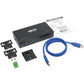 4-PORT INDUSTRIAL METAL USB HUB USB 3.0 IMMUNITY/MOUNTABLE 15KV ESD